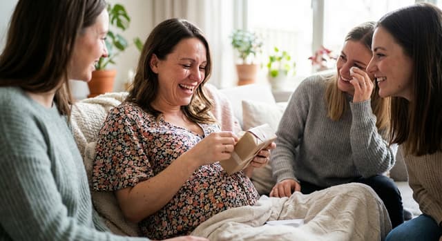 Baby shower gathering